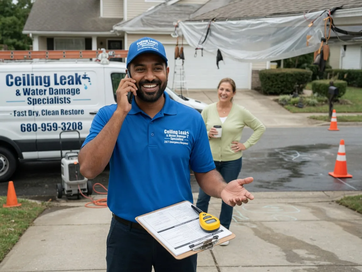 Ceiling Leak Cleanup Warba, MN FAQs